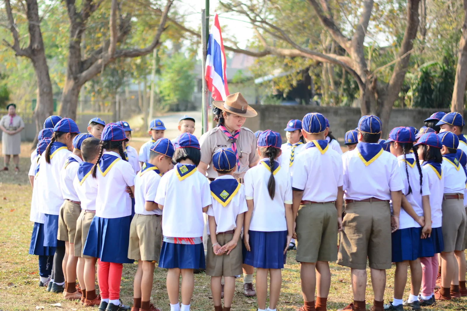 กิจกรรมเดินทางไกล (ภายในโรงเรียน) ลูกเสือสำรอง-เนตรนารี ประจำปีการศึกษา 2567